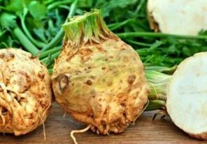 Celery root is a male health supplement