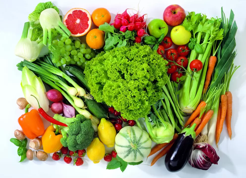Potency of vegetables and fruits