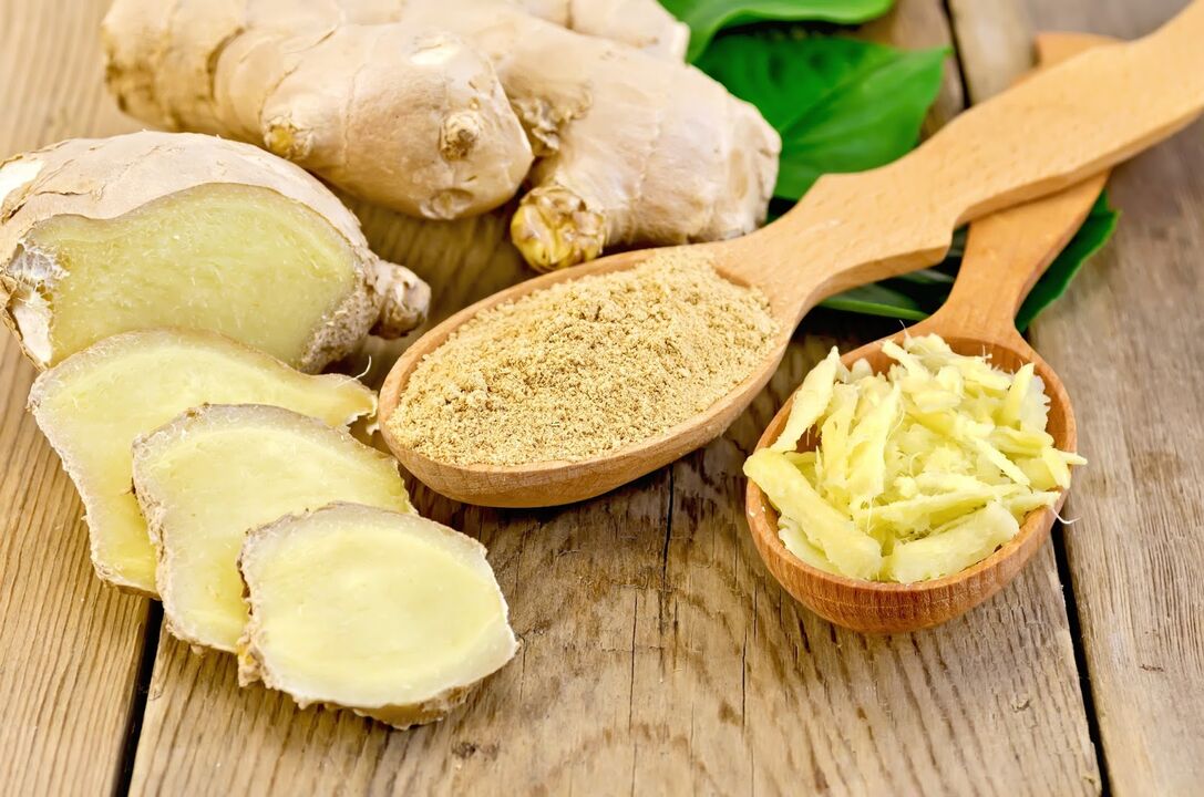 Ginger boosts potency