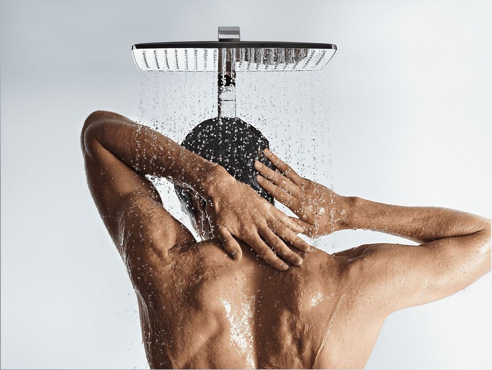 Contrast shower